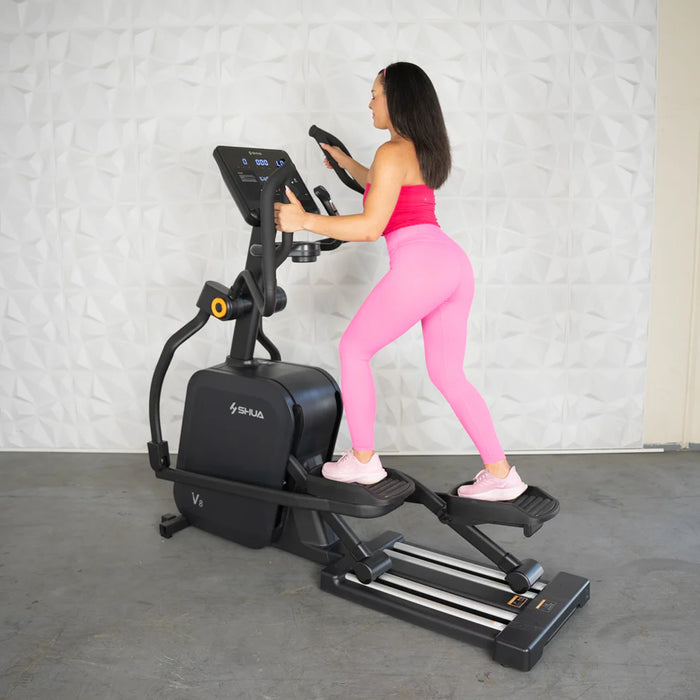 Muscle D Fitness Self Powered Commercial Grade Cross Trainer Elliptical