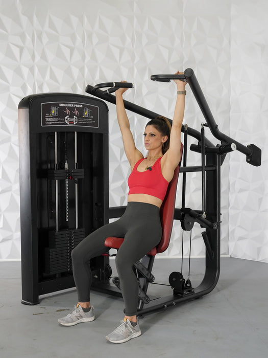 Muscle D Fitness - Elite Selectorized Shoulder Press