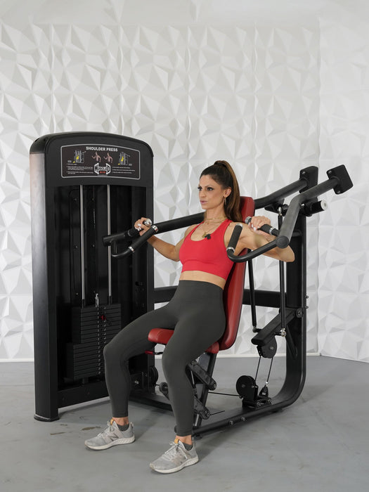 Muscle D Fitness - Elite Selectorized Shoulder Press