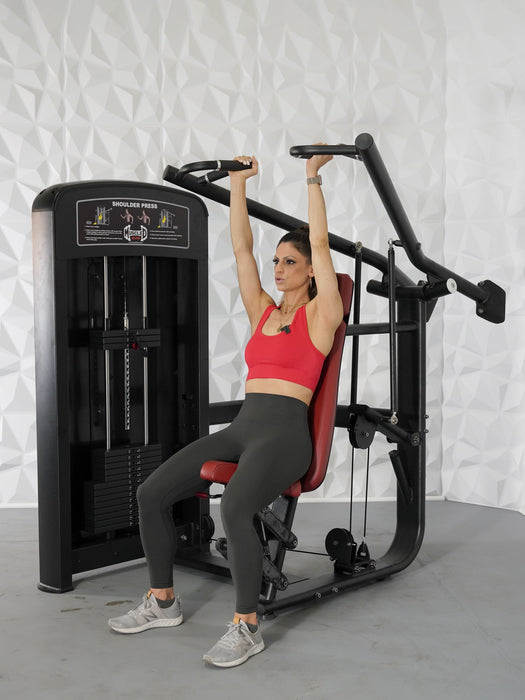 Muscle D Fitness - Elite Selectorized Shoulder Press