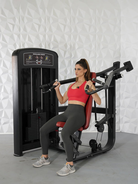 Muscle D Fitness - Elite Selectorized Shoulder Press