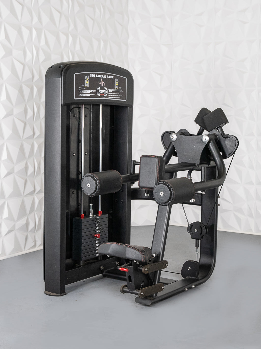 Muscle D Fitness -Elite Selectorized Side Lateral Raise — Home Gym Emporia