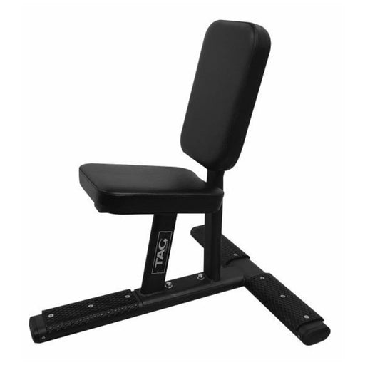 TAG Fitness Utility Bench 3D View Black