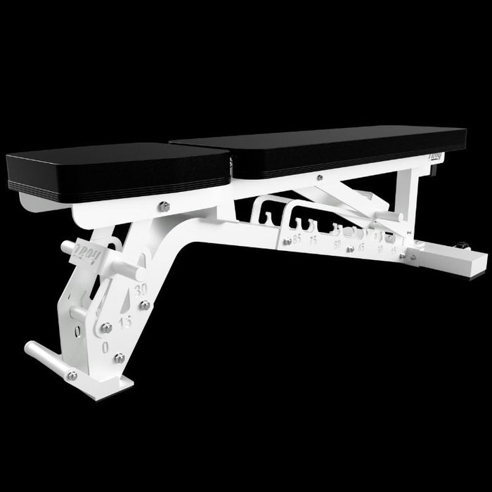 TROY G-AB-L Commercial Adjustable Ladder Bench