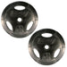 TROY GO-R Rubber Encased Olympic Grip Plate 45lbs Pair