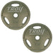 TROY GO Machined Olympic Grip Plate Gray 35lbs Pair