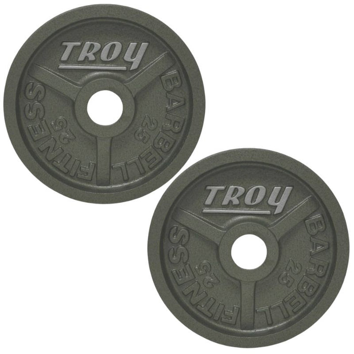 TROY Machined Olympic Plate, Wide Flange