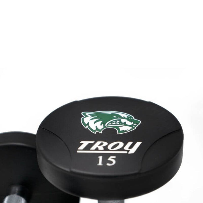 Troy Urethane Logo T-Clog Dumbbell Set 80-100 lbs (5 lb Increments)