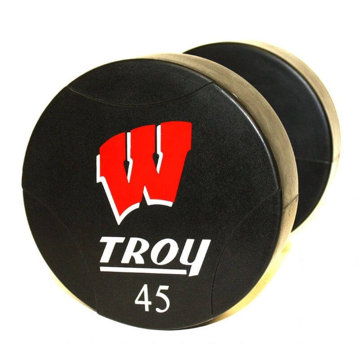 Troy Urethane Logo T-Clog Dumbbell Set 80-100 lbs (5 lb Increments)