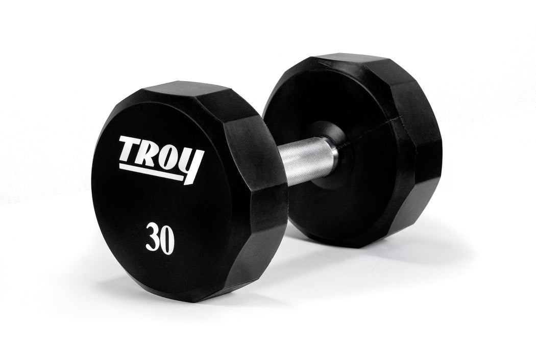 TROY 12 Sided Urethane Dumbbell