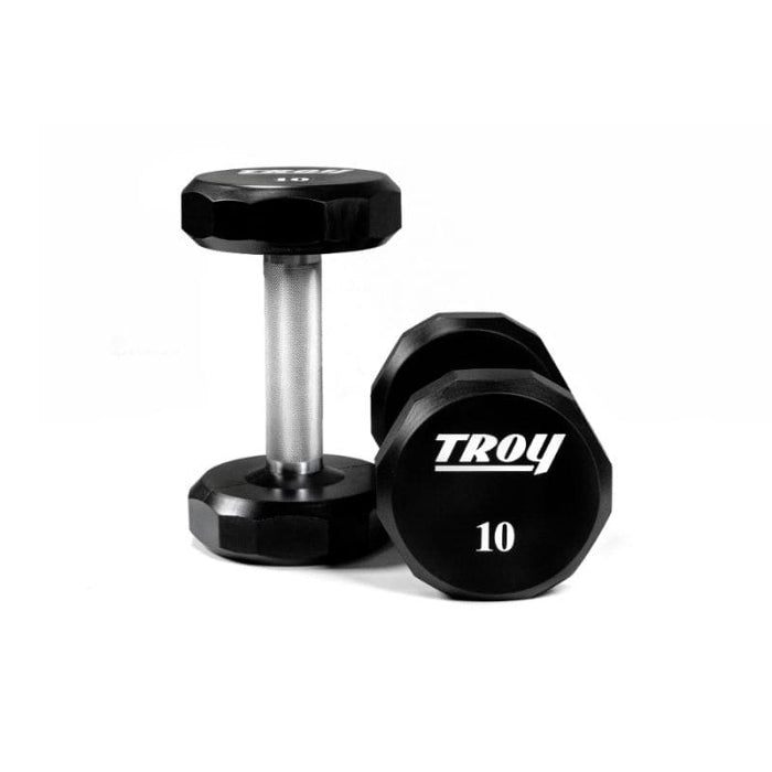 Troy 12-Sided Urethane Encased Dumbbell Sets (Sold in 5lb Increments)