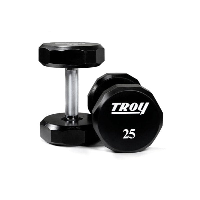 Troy 12-Sided Urethane Encased Dumbbell Sets (Sold in 5lb Increments)