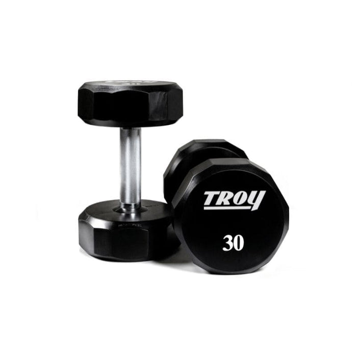 Troy 12-Sided Urethane Encased Dumbbell Sets (Sold in 5lb Increments)