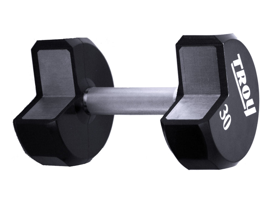 TROY 12 Sided Urethane Dumbbell