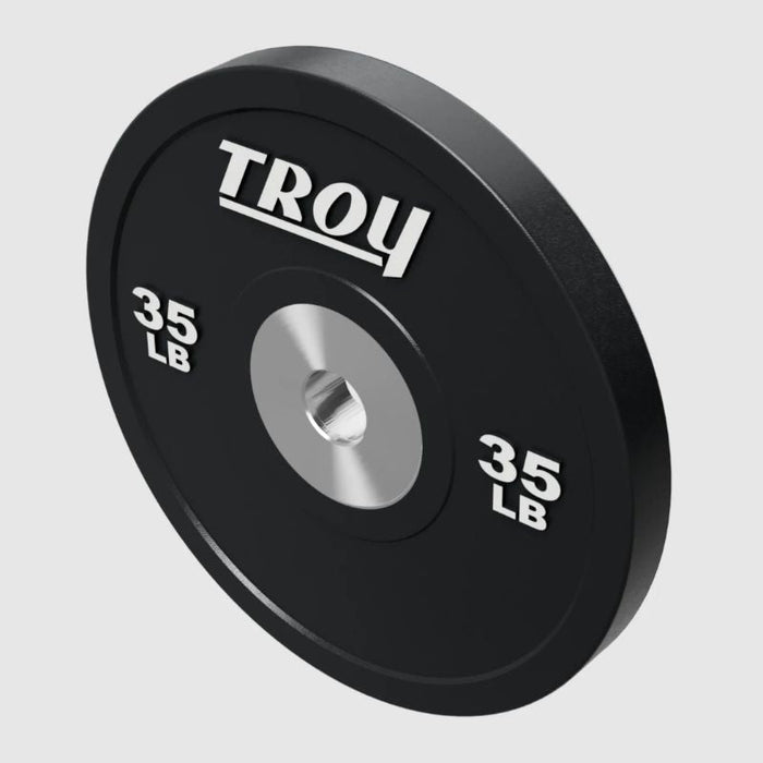 Troy Performance Black Rubber Bumper Plate