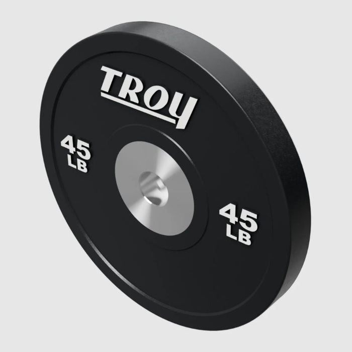 Troy Performance Black Rubber Bumper Plate