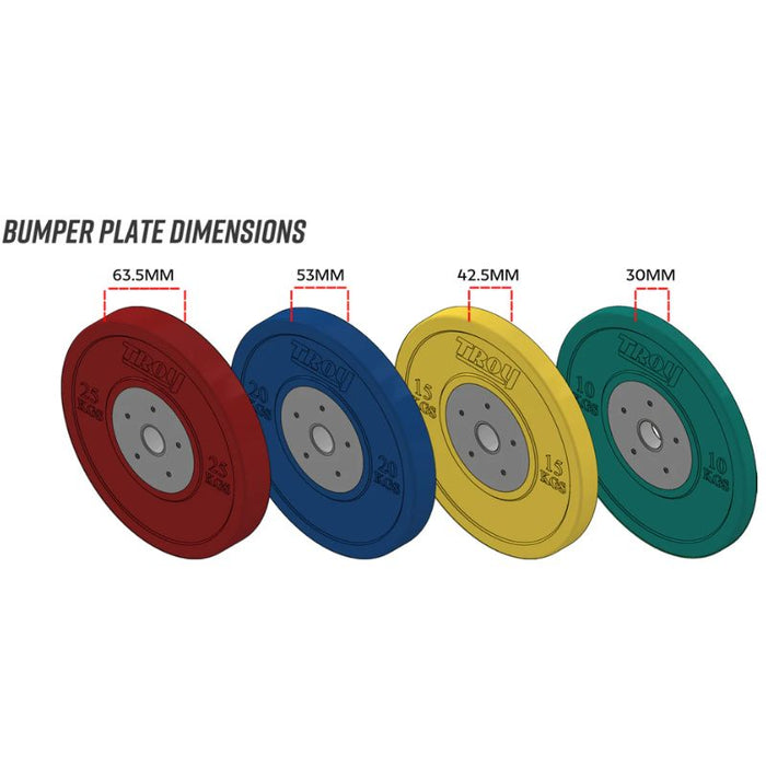 Troy Competition Grade Color Bumper Plate