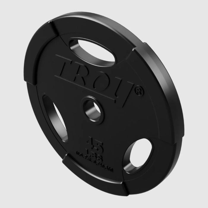 Troy GO-U Urethane Encased Olympic Grip Plate 10 lb Urethane Plates