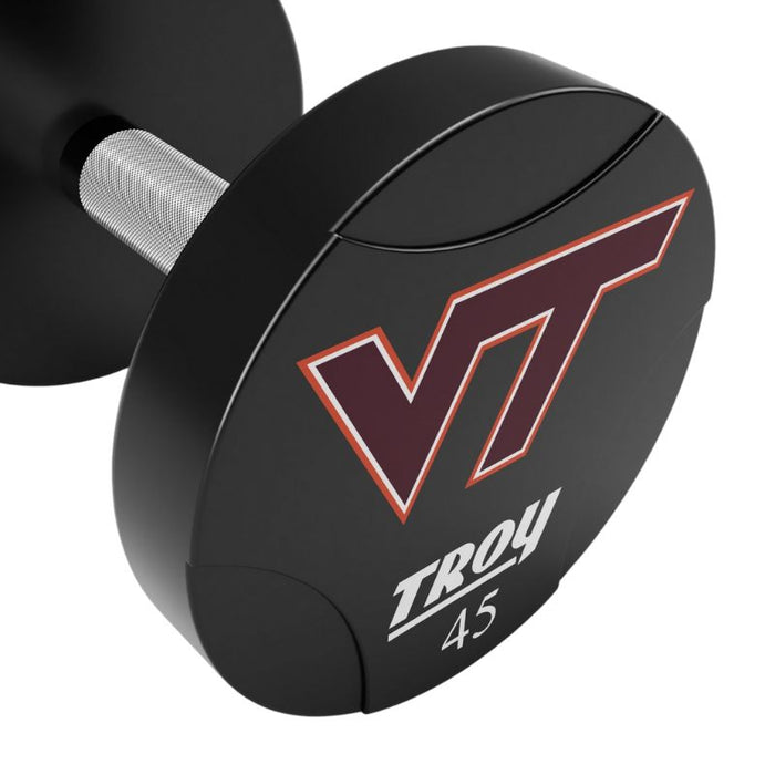 Troy Urethane T-Clog Logo Dumbbell Set