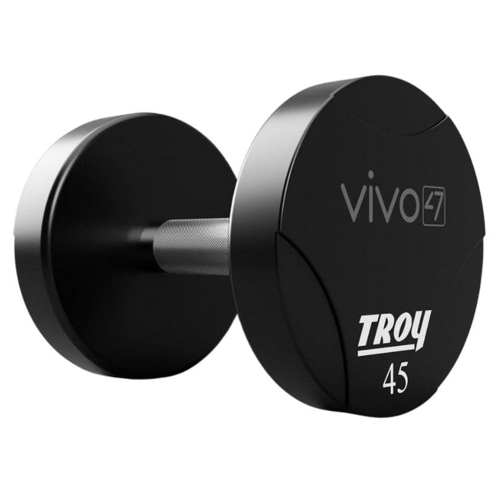 Troy Urethane T-Clog Logo Dumbbell Set