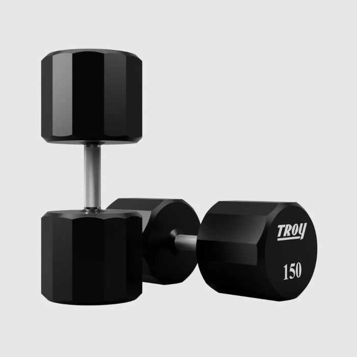Troy 12-Sided Urethane Encased Dumbbell Sets (Sold in 5lb Increments)