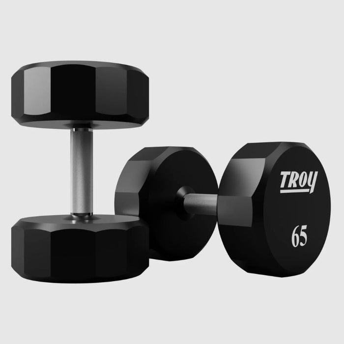 Troy 12-Sided Urethane Encased Dumbbell Sets (Sold in 5lb Increments)