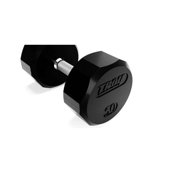 Troy 12-Sided Dumbbells & Rack Set