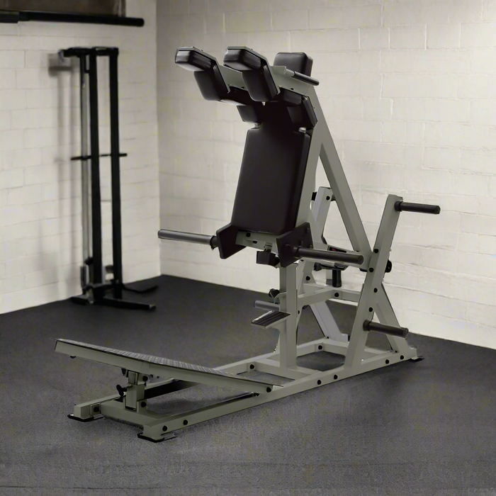 YORK STS  Power Combination Front / Hack Squat Machine Black