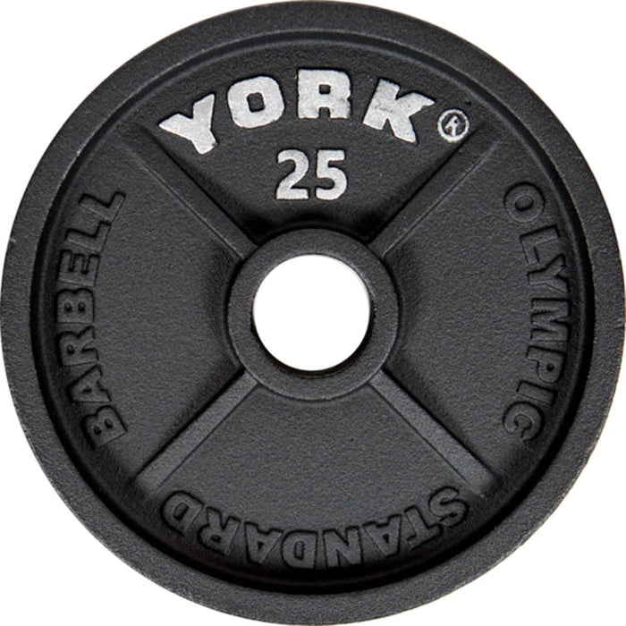 York Barbell Cast Iron Olympic Plate Sets