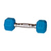 York Barbell 15402 Rubber Hex Dumbbell – Color 5lbs