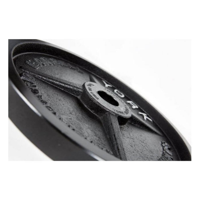 York Barbell Legacy Cast Iron Precision Milled Olympic Weight Plates