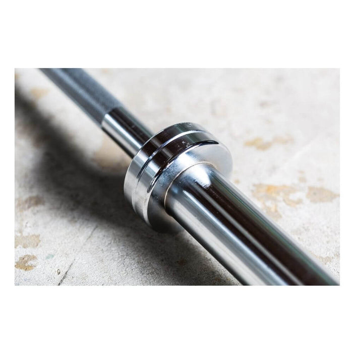 York Barbell 5' International Chrome Olympic Bar