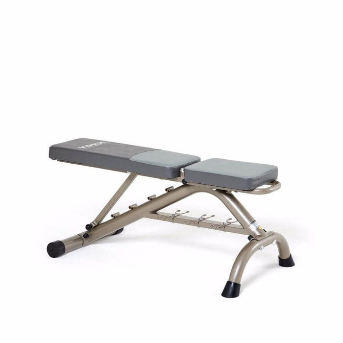 York Barbell Multi Position Fitness Bench With Fitbell Storage