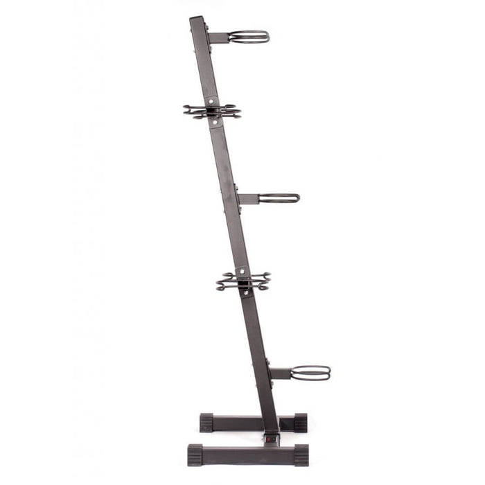 York Barbell 7-Ball Vertical Medicine Ball Storage Rack