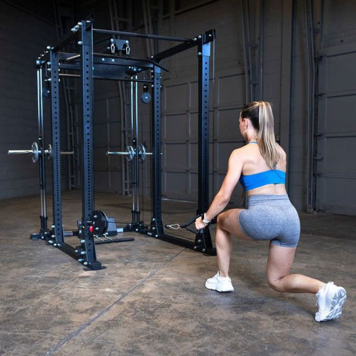Body-Solid GPR400 Power Rack with Functional Trainer Package