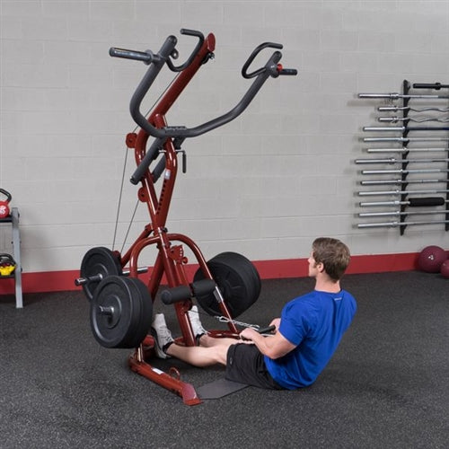 Body-Solid GLGS100P4 Corner Leverage Gym Package