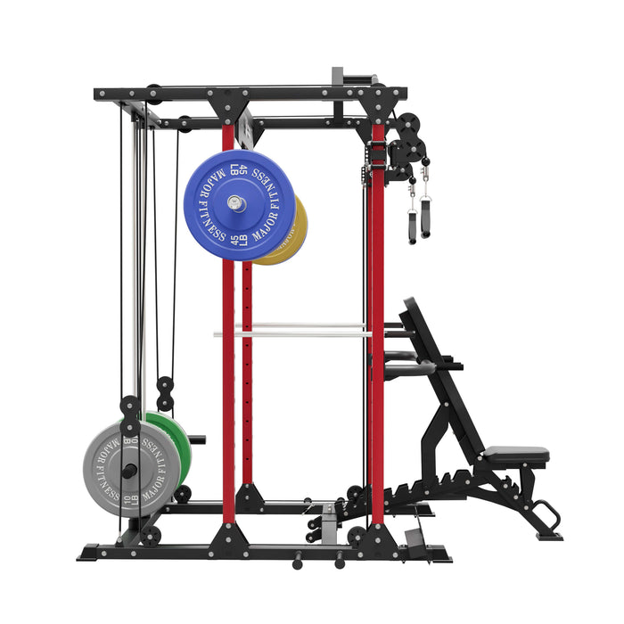 Major Fitness All-In-One Home Gym Power Rack Package PLM03