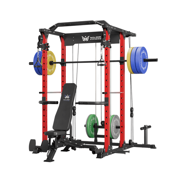 Major Fitness All-In-One Home Gym Power Rack Package PLM03