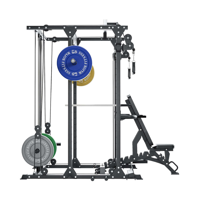 Major Fitness All-In-One Home Gym Power Rack Package PLM03