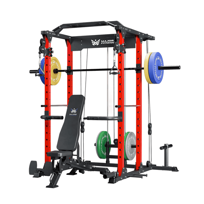 Major Fitness All-In-One Home Gym Power Rack Package PLM03