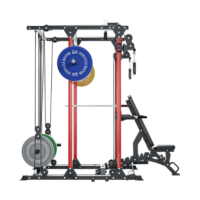 Major Fitness All-In-One Home Gym Power Rack Package PLM03