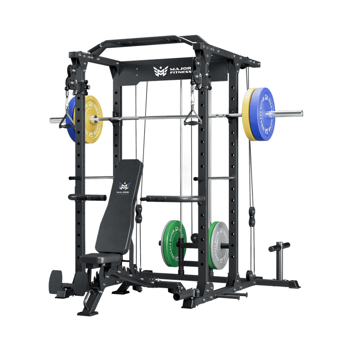 Major Fitness All-In-One Home Gym Power Rack Package PLM03