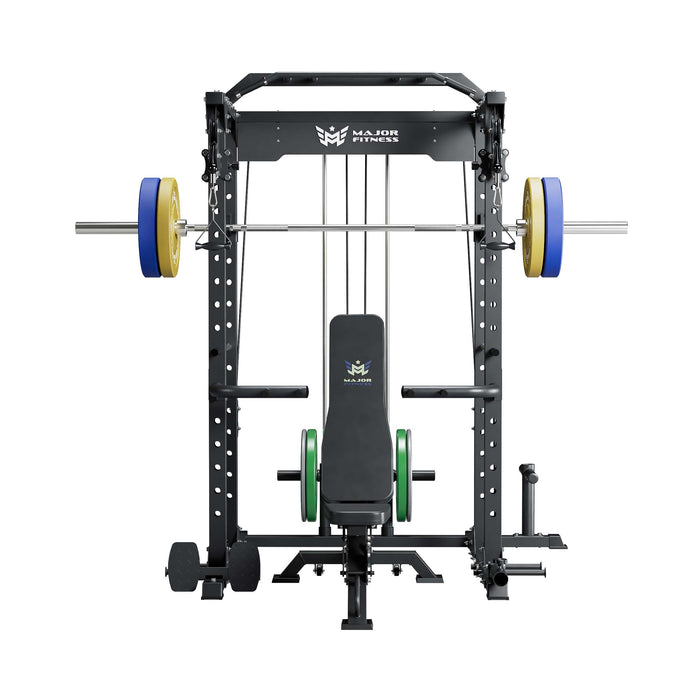 Major Fitness All-In-One Home Gym Power Rack Package PLM03