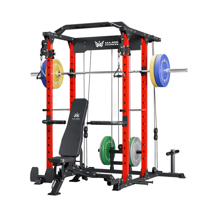 Major Fitness All-In-One Home Gym Power Rack Package PLM03