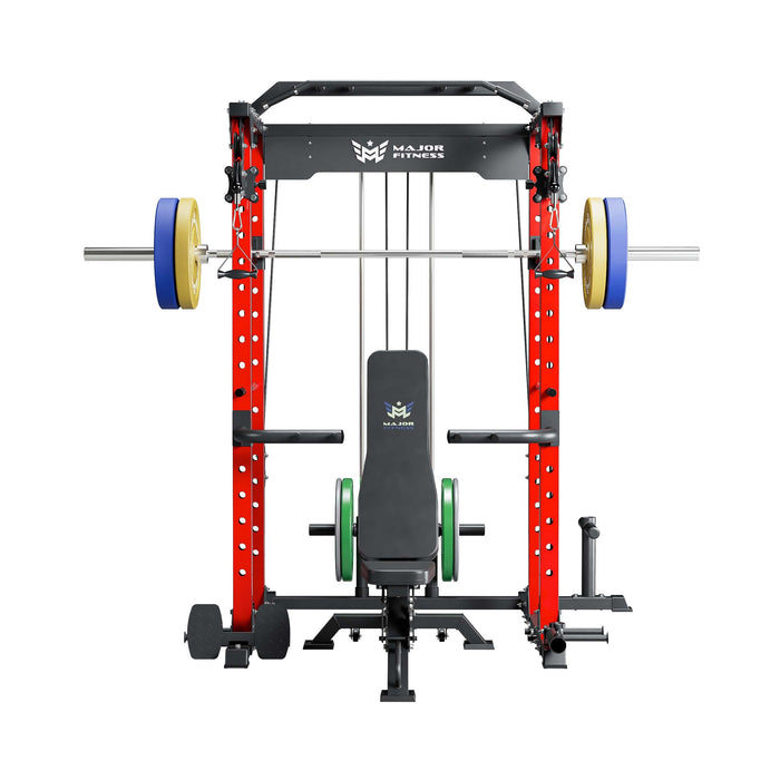 Major Fitness All-In-One Home Gym Power Rack Package PLM03