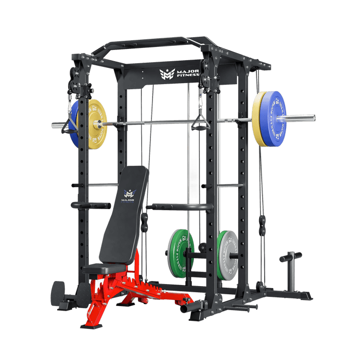 Major Fitness All-In-One Home Gym Power Rack Package PLM03