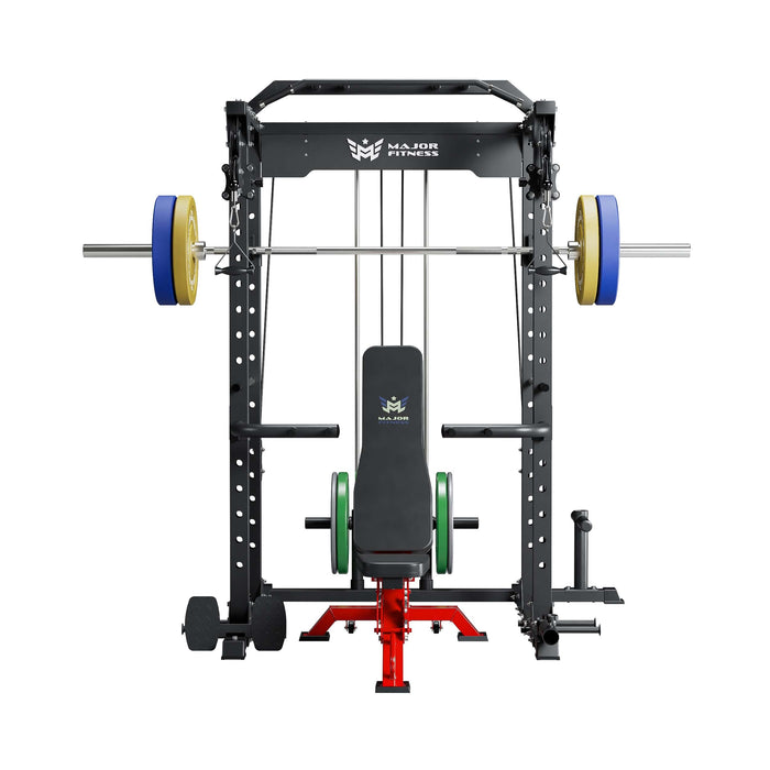 Major Fitness All-In-One Home Gym Power Rack Package PLM03