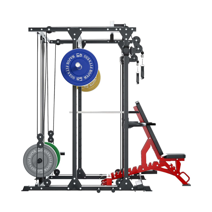 Major Fitness All-In-One Home Gym Power Rack Package PLM03