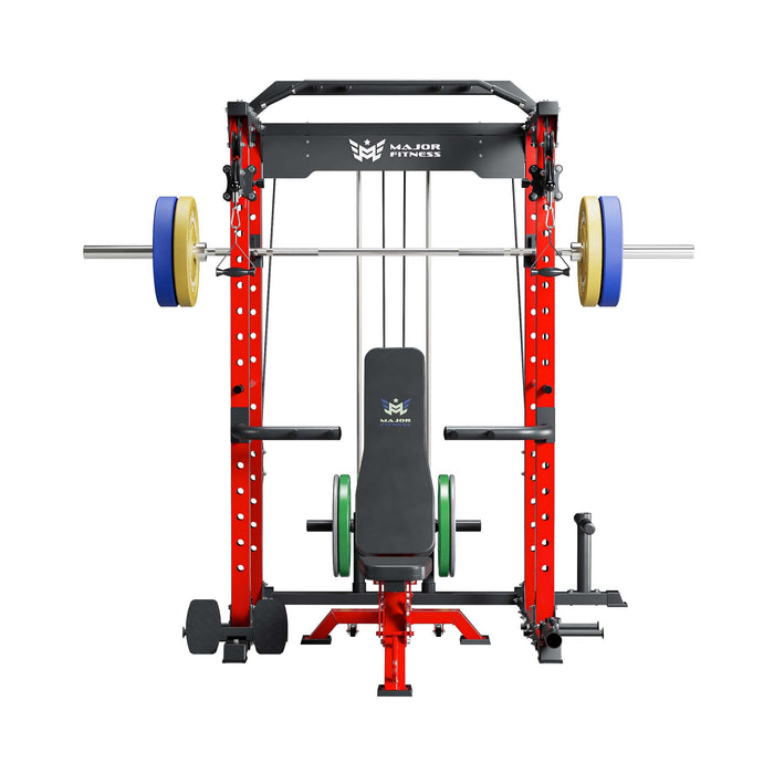 Major Fitness All-In-One Home Gym Power Rack Package PLM03