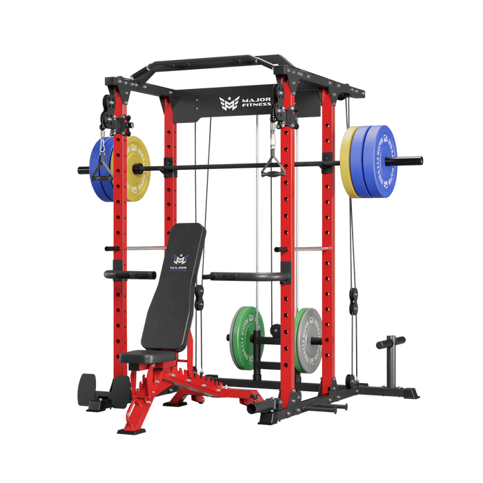 Major Fitness All-In-One Home Gym Power Rack Package PLM03